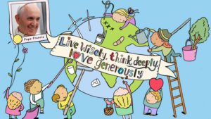 live wisley, think deeply and love generously - CAFOD Advert