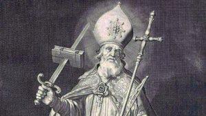 saint boniface depiction