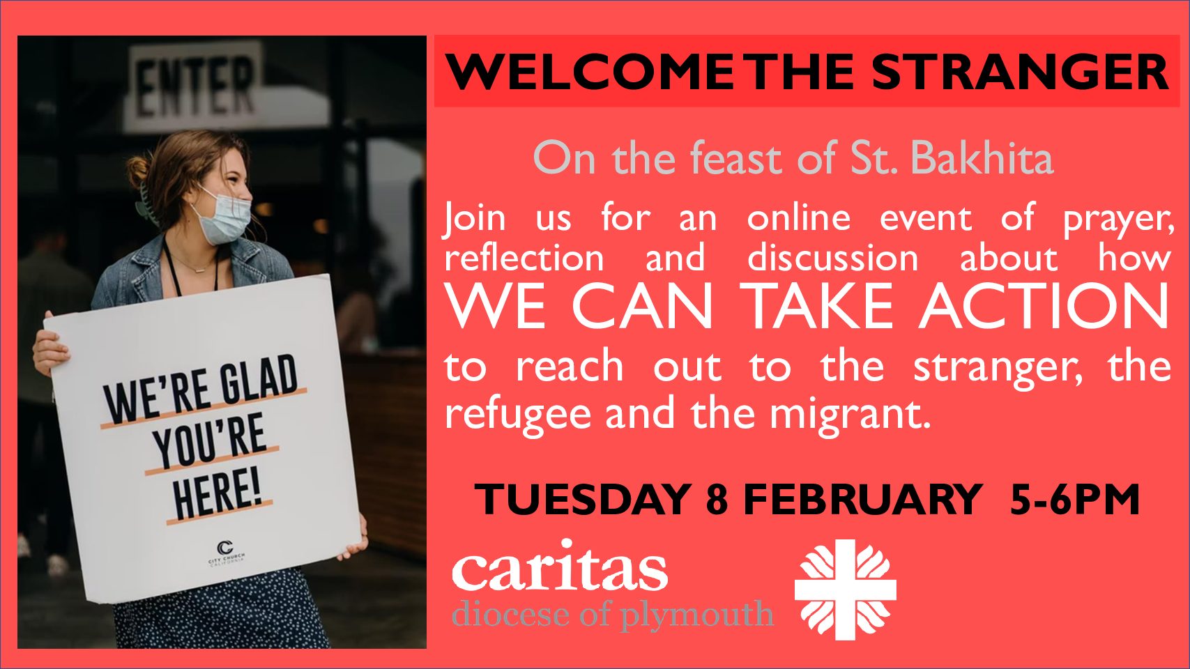 Welcome the Stranger – An Online Event on Tuesday 8 February