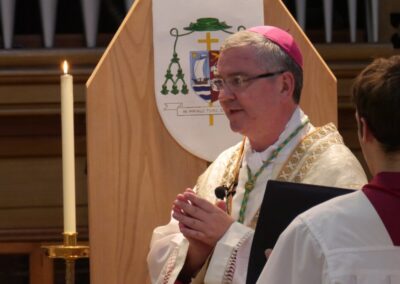 Bishop Mark in Plymouth Cathedral
