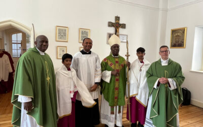 Welcome to Bishop Augustine from the Diocese of Orlu in Nigeria!
