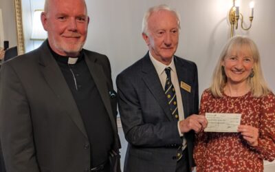 Catenians of Exeter Donate to Caritas to Help those in Need