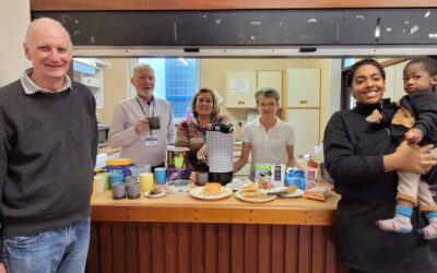 Caritas Plymouth keep the cuppa’s flowing thanks to the Wolseley Trust! by Tanya Trevena